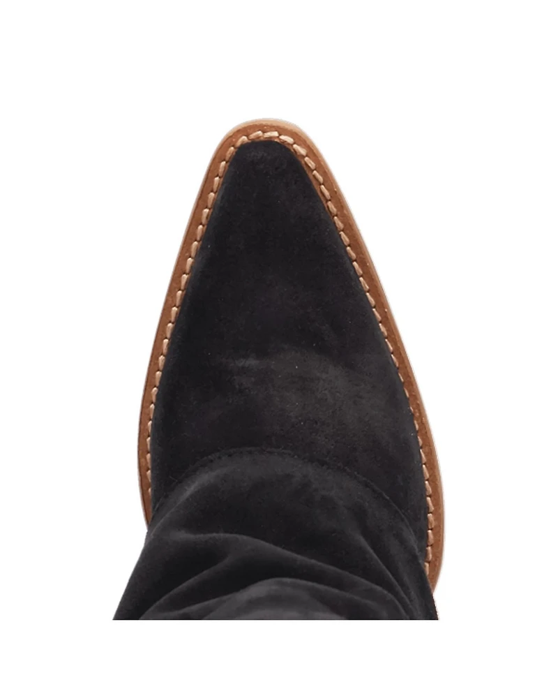 Dingo Women's Buckle Bunny Suede Leather Boot