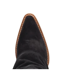 Dingo Women's Buckle Bunny Suede Leather Boot