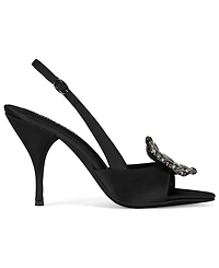 Jeffrey Campbell Women's Triomphe-j Embellished Slingback High-Heel Pumps