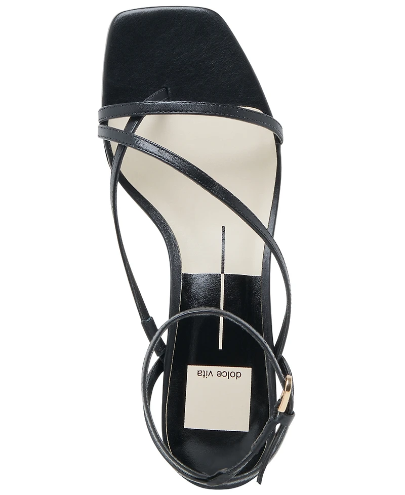 Dolce Vita Women's Karlos Ankle Strap Block Heel Dress Sandals