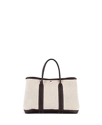 Pre-Owned Hermes 30 Garden Party Tote Toile and Leather