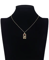 Disney Winnie the Pooh Crystal Pendant Necklace