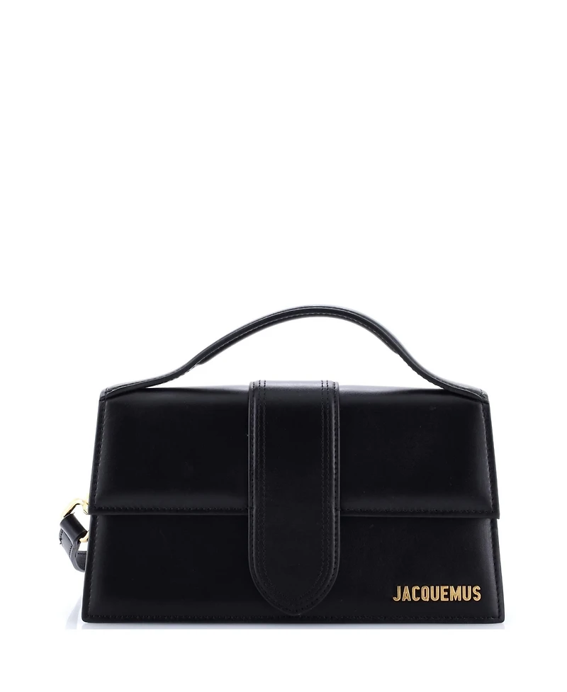 Pre-Owned Jacquemus Le Grand Bambino Flap Bag Leather