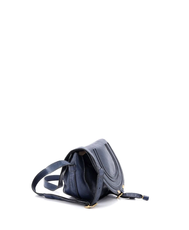 Pre-Owned Chloe Mini Marcie Crossbody Bag Leather