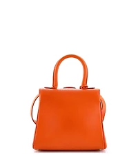 Pre-Owned Delvaux Mini Brillant Top Handle Bag Leather