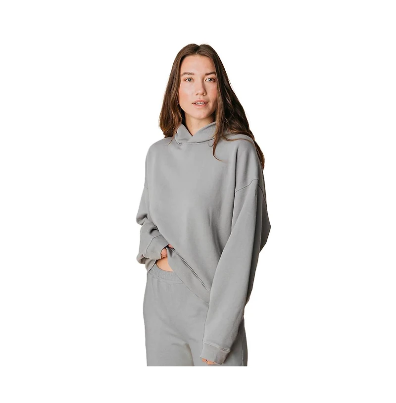 Ocio Women's Organic Cotton Teddy Oversized Hoodie