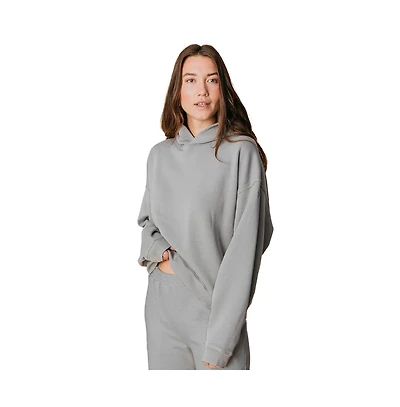 Ocio Women's Organic Cotton Teddy Oversized Hoodie