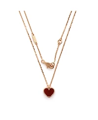 Pre-Owned Van Cleef & Arpels Sweet Alhambra Heart Pendant Necklace