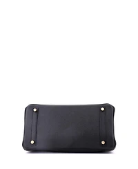 Pre-Owned HERMES Birkin 30 Handbag Black Epsom with Gold Hardware