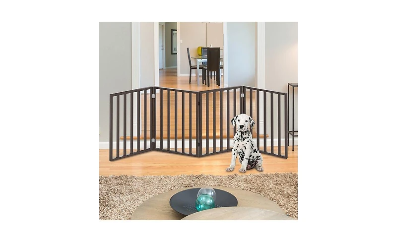 Petmaker 4-Panel Indoor Foldable Pet Gate