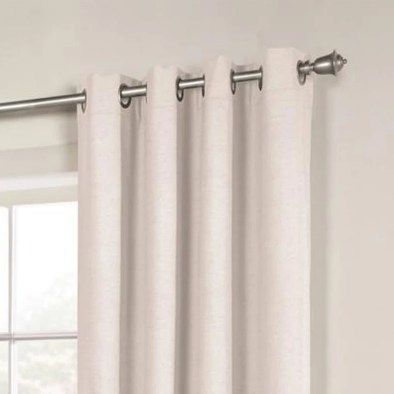 Thermalogic Ventura Triple Pass Foamback Blackout Top Panel With 8 Metal Grommets - 104x84", White