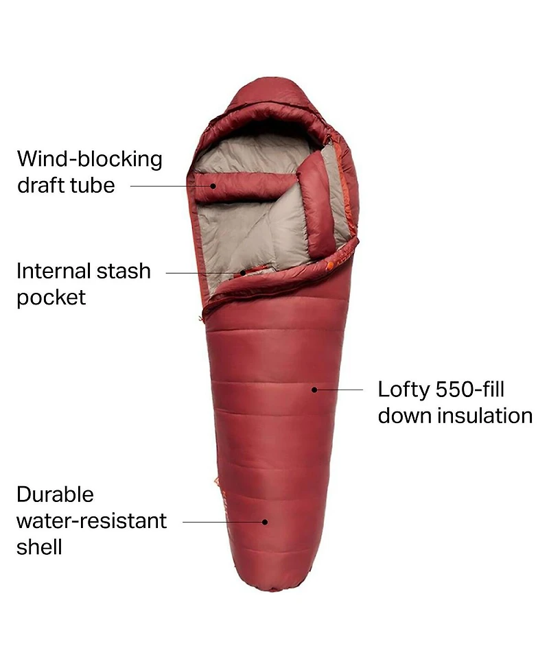 Kelty Cosmic 0 Sleeping Bag: 0F Down 0 to -40 Degree Down Bags