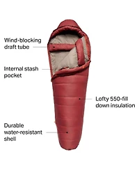 Kelty Cosmic 0 Sleeping Bag: 0F Down 0 to -40 Degree Down Bags