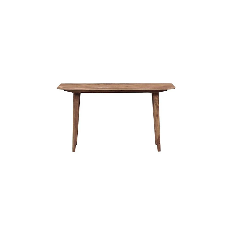 Porter Designs Fusion Solid Sheesham Wood Console Table, Natural
