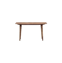 Porter Designs Fusion Solid Sheesham Wood Console Table, Natural