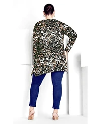 Avenue Women's Leisure Button Tunic