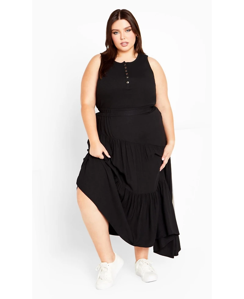 Avenue Women's Saskia Tiered Skirt