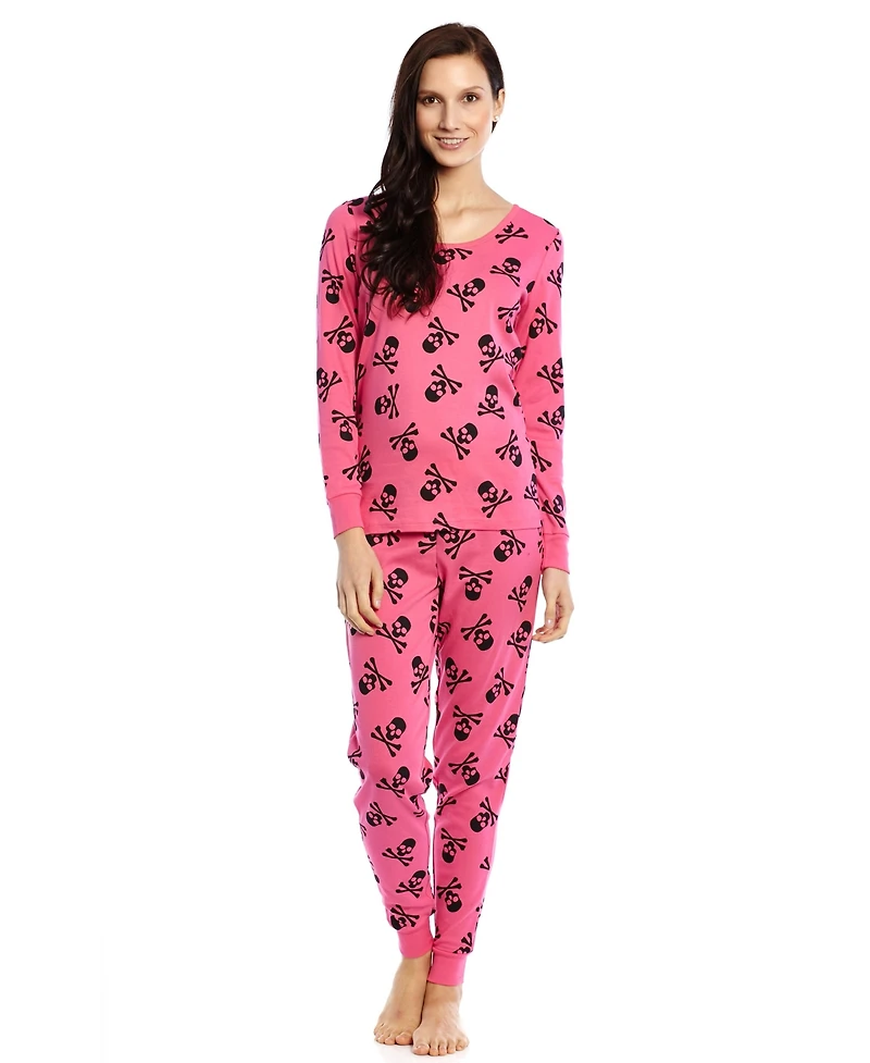 Leveret Women's Two Piece Cotton Halloween Pajamas