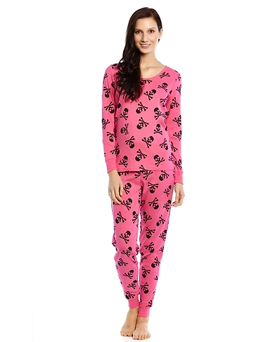 Leveret Women's Two Piece Cotton Halloween Pajamas