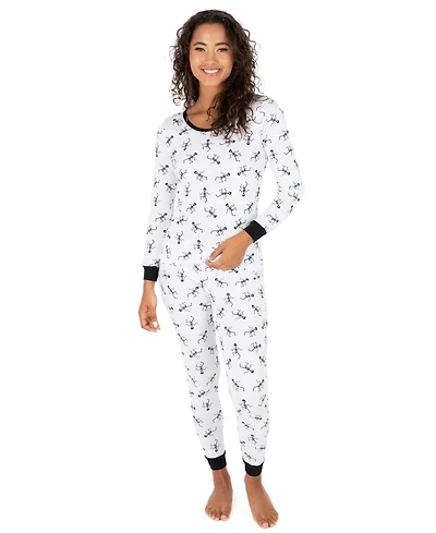 Leveret Women's Two Piece Cotton Halloween Pajamas