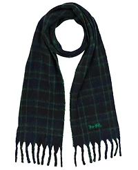 Coach Women's Oversized Classic Plaid Scarf