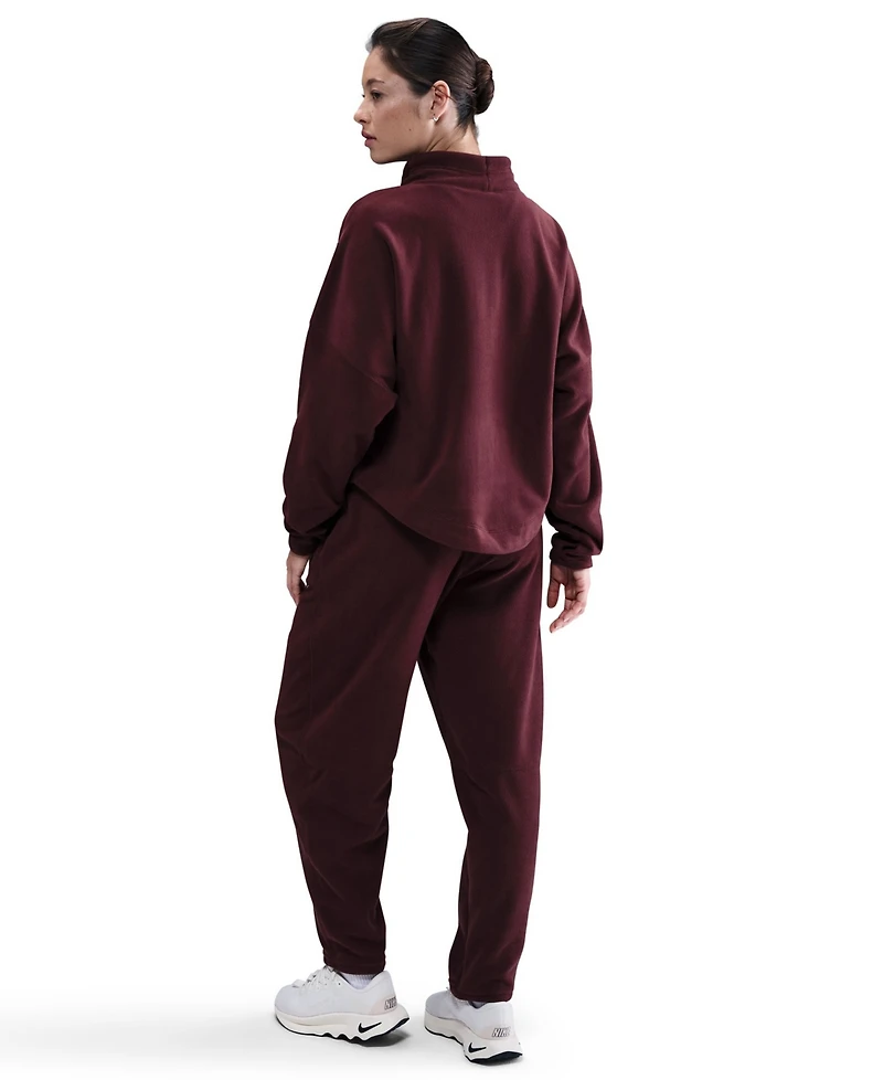 Nike Women's Therma-Fit Mid-Rise Fleece Pants