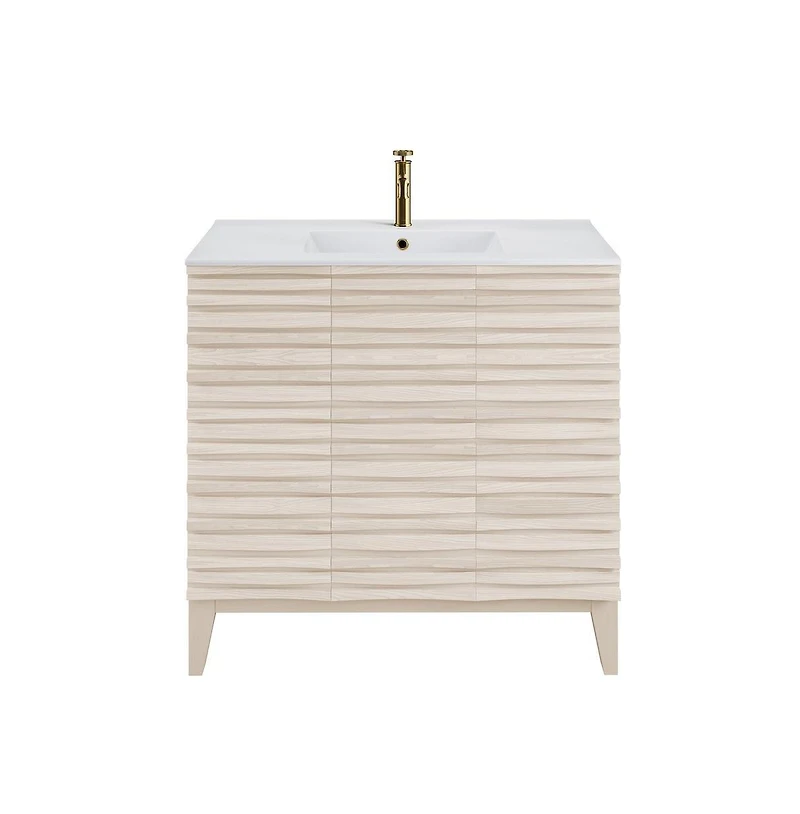 Swiss MadisonCascade 36'' Bathroom Vanity in White