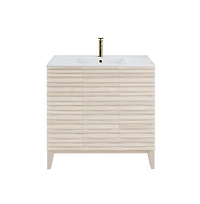 Swiss MadisonCascade 36'' Bathroom Vanity in White