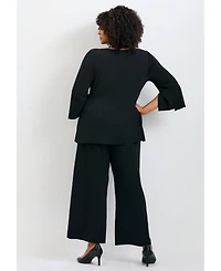 Avenue Women's Audrey Ring Detail Top
