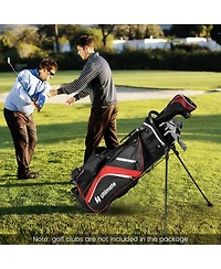 Lightweight Golf Stand Bag with 14 Way Top Dividers and 6 Pockets
