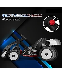 24V Kids Go Kart Licensed Audi Adjustable Ride on Racing Toy with Horn
