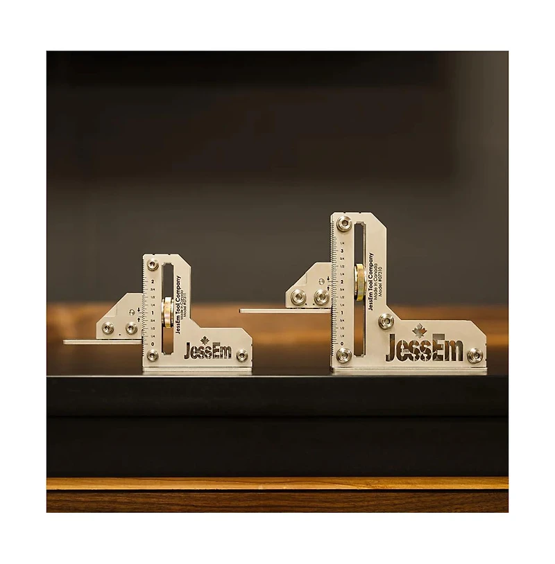 JessEm 07311 14 Guage Stainless Steel Tool Setting Gauge - Imperial - Small