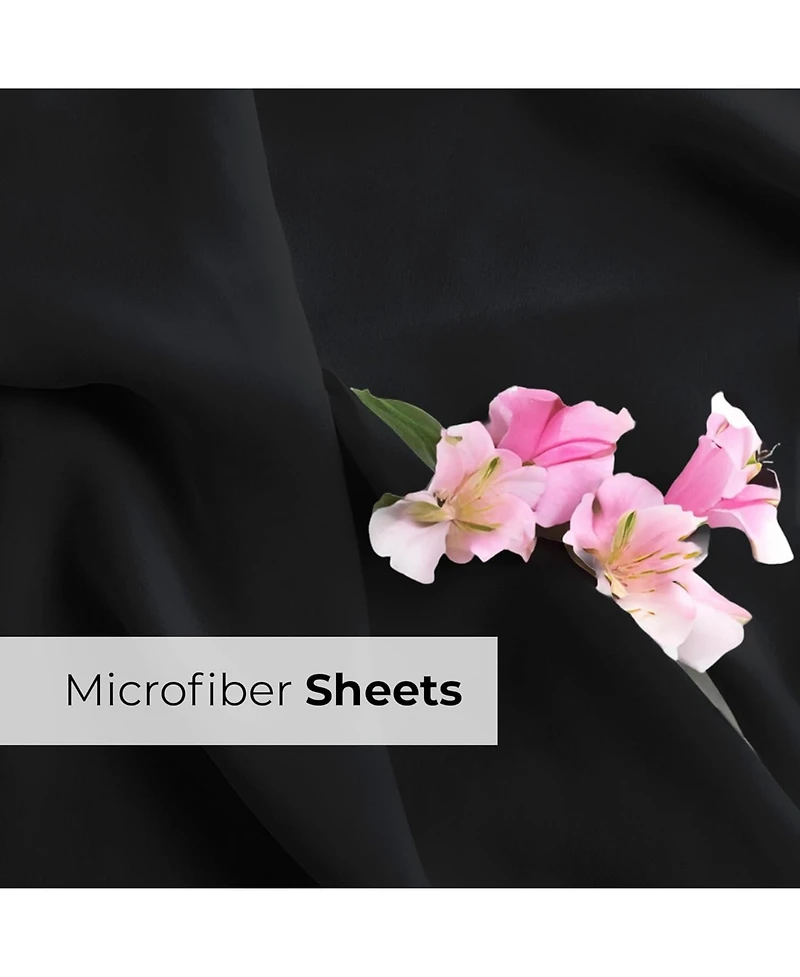 Microfiber Sheet Set 18" - 24" Inch Extra Deep Pocket California King