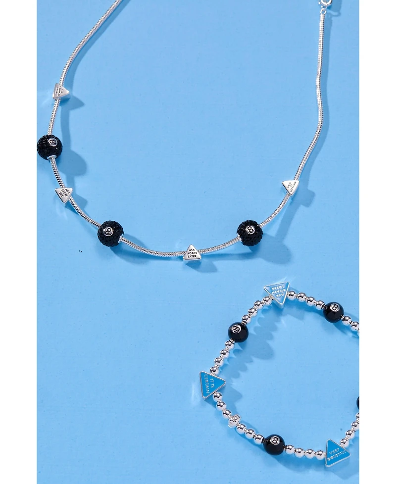 Magic 8 Ball Slider Charm Necklace