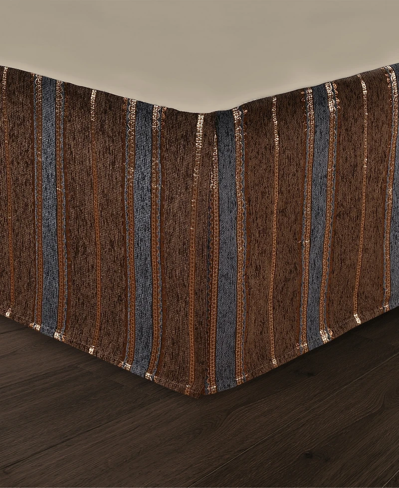 J Queen New York Sofia Chenille Damask 4-Pc. Comforter Set