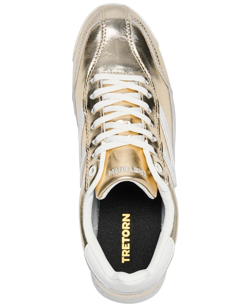 Tretorn Women's Rawlins 2.0 Metallic Casual Sneakers from Finish Line