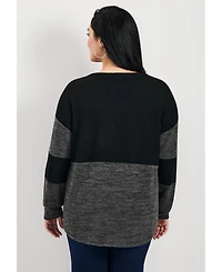 Avenue Women's Leisure Splice Hacci Top