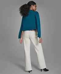 Bcbg Women's Embellished Button-Front Cardigan