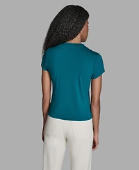 Bcbg Women's Short-Sleeve Embellished T-Shirt