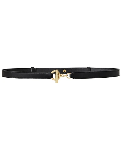 Lauren Ralph Women's Toggle Skinny Belt