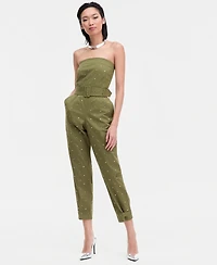 I.n.c. International Concepts Women's Embellished Strapless Jumpsuit, Macy's Exclusive