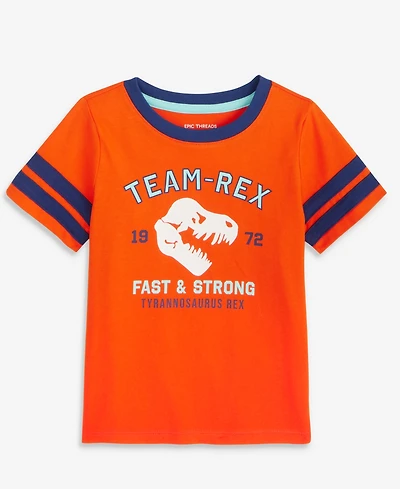 Epic Threads Boys Toddler 2T-4T Short-Sleeve Team Rex T-Shirt, Exclusively at Macy's
