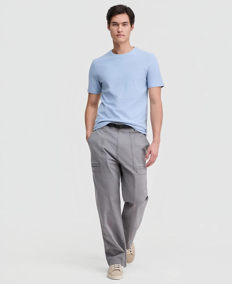 Hugo Boss Men's Dimersteso Cotton Crewneck T-Shirt