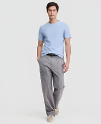 Hugo Boss Men's Dimersteso Cotton Crewneck T-Shirt