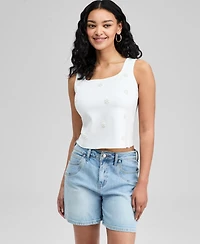 And Now This Women's Faux-Pearl-Embellished Tank Top, Macy's Exclusive