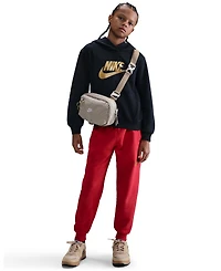 Nike Big Kids' Sportswear Gold Holiday Satin Club Fleece Hoodie