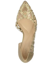 Jessica Simpson Women's Palvin Vinyl Heart Pumps