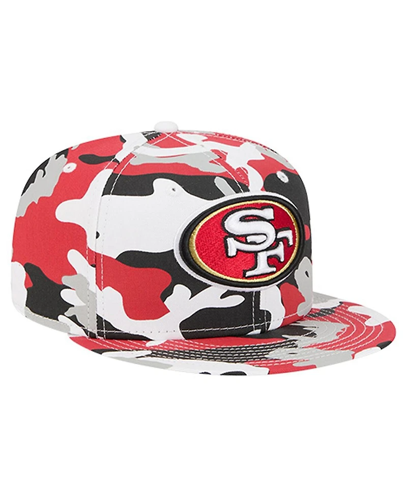 New Era Men's Scarlet/Black San Francisco 49ers 59FIFTY Fitted Hat