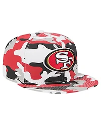 New Era Men's Scarlet/Black San Francisco 49ers 59FIFTY Fitted Hat