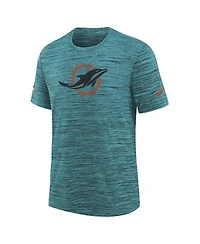 Nike Big Boys and Girls Turbo Green Miami Dolphins 2025 Rivalries Collection Sideline Velocity Dri-fit T-Shirt